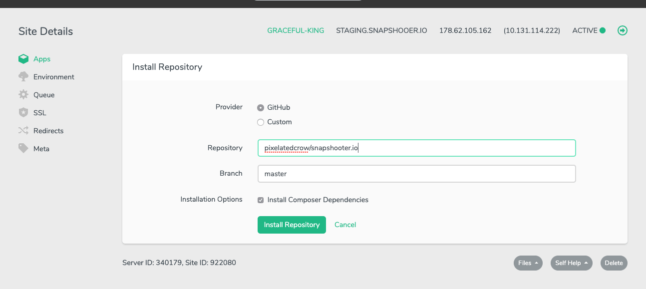 Setup github access